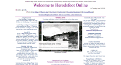 Desktop Screenshot of herodsfoot-online.co.uk